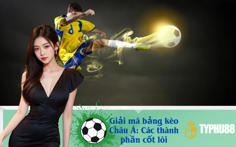 Giải mã bảng kèo Châu Á: Các thành phần cốt lõi
